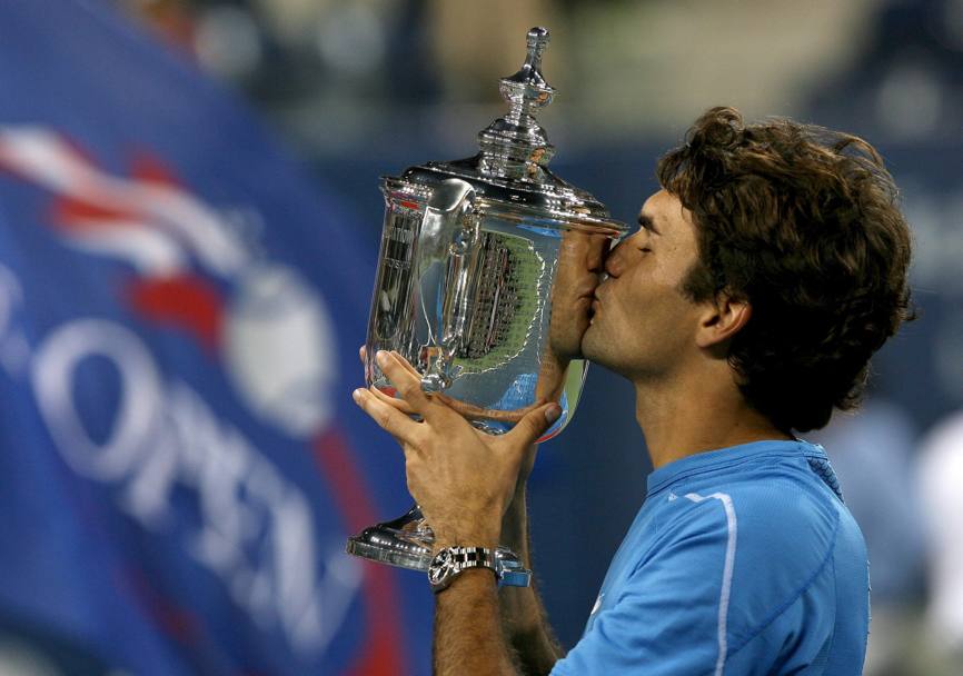 Us Open 2006: Federer b. Roddick (Usa) 6-2 4-6 7-5 6-1. (Epa)